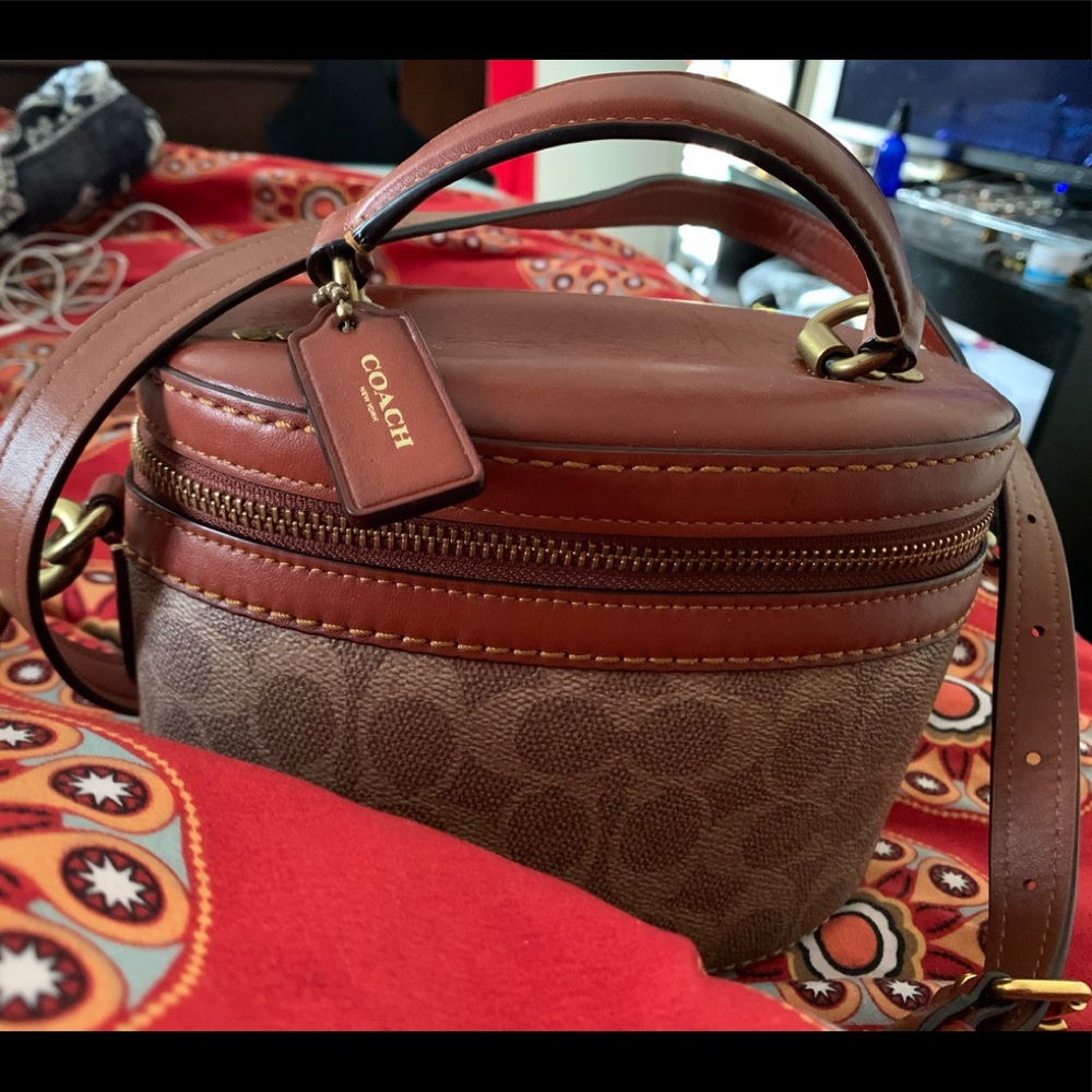 Coach Train bag purse (signature)
